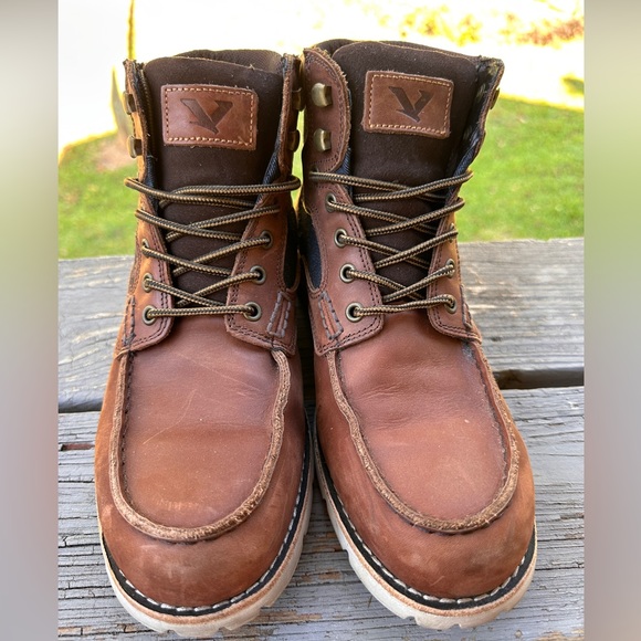 Men’s leather waterproof casual boots - Picture 4 of 10